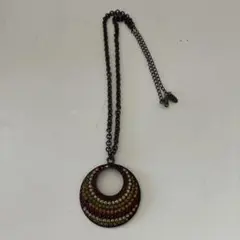 LA発TOMMASSINI JEWELRY マルチカラー サークルネックレス