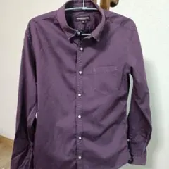 HIDEAWAYS NICOLE パープル 長袖シャツ サイズ48 紫