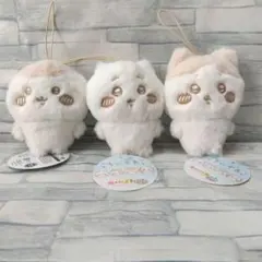 ちいかわ ぬいぐるみ ぬいぱれっと ミルクいろ マスコット　3種セット