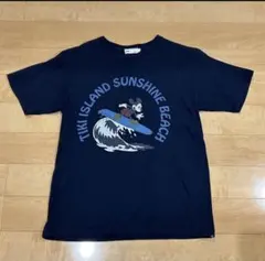 アウラニ スティッチ Tシャツ ネイビー - メルカリ