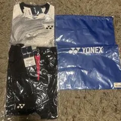 YONEX ウォームアップウェア ホワイト/ブラック