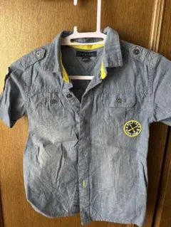 TOMMY HILFIGER 半袖シャツ 4T/B グレー