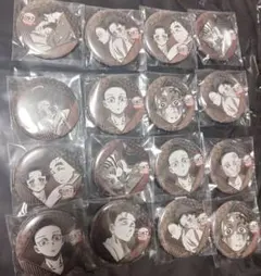 鬼滅の刃　ダイニング　缶バッジ　セット　狛治　猗窩座　恋雪