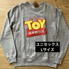 レア！新品トイストーリーロゴスウェットレーナー ユニセックスLサイズ 廃盤品