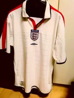 イングランド代表　アシュレイコール　2004 リバーシブル　ユニフォーム UMBRO 02-04年/イングランド代表/リバーシブルユニフォーム/長袖/国内