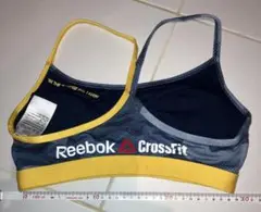 Reebok リーボック CrossFit スポーツトップス ネイビー/イエロー