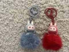 ラブブ　キーホルダー