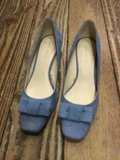 ZARAリボン付きパンプス