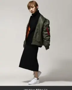 【ZIP FIVE】MA-1 カーキ　M