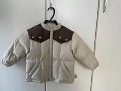 COMME CA ISMフード付き中綿コート