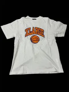 XLARGE バスケットボールロゴ Tシャツ ホワイト Mサイズ