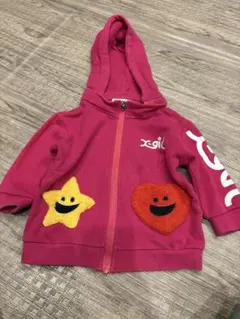 X-girl フード付き　パーカー
