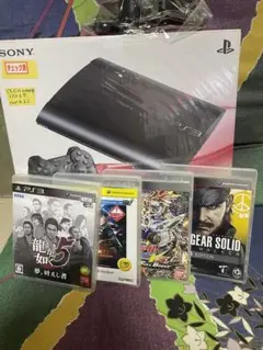PS3 本体 250GB + ゲームソフト４本セット