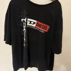 DIESEL オーバーサイズ Tシャツ 黒