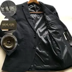 未使用タグ付き✨ミッシェルクラン テーラードジャケット 現行モデル 紺 通年