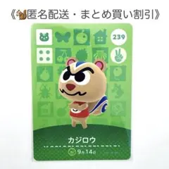 【匿名配送】amiibo カジロウ あつまれどうぶつの森