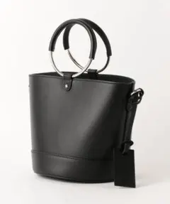 A.la Malva FM リングミニ 2wayバッグ　レザー