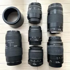 ジャンク Canon EF用 ズームレンズ 6本セットのサムネイル