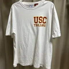 Champion USC Trojans Tシャツ ホワイト