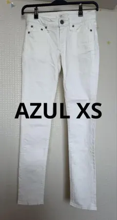 AZUL ホワイト スキニーデニム XS
