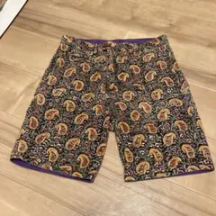 ペイズリー柄リバーシブルショートパンツ　チャオパニックのサムネイル