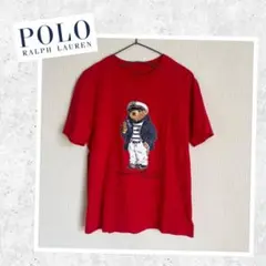 ポロラルフローレン☆ポロベア 半袖Tシャツ／レッド