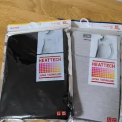 未使用☆ユニクロUNIQLOヒートテック　V ネック T長袖・Uネック T 半袖