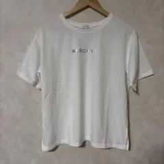 GLOBAL WORK 半袖 Tシャツ ホワイト Mサイズのサムネイル