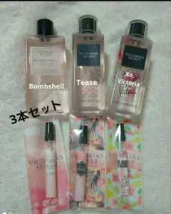 VICTORIA'S SECRET ボディミスト5本セット 試してみた】ボディミスト Bombshell victoria's secret