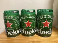 Heineken 5L ビール缶 3個セット