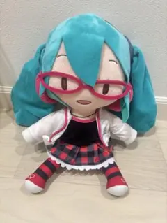 新品・タグ付き✨】初音ミク ナチュラル ふわぷちLLぬいぐるみ DIVA 