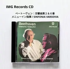 IMG Records CD ベートーヴェン：交響曲第２＆６番 メニューイン指揮