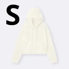 GU ループヤーンフルジップパーカー　Sのサムネイル