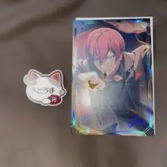 アイドリッシュセブン　狗丸トウマ　 ネームバッジ ポストカード