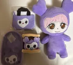 JYP POPUP TWICE サナ スモア風バッグチャーム サブリー セット