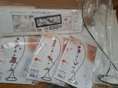 作成キット　きめこみパッチワーク　京ちりめん下げ飾り　クリスマス　祝い飾り 作成キット きめこみパッチワーク 京ちりめん下げ飾り クリスマス 祝い