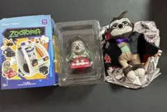 ズートピア ハロウィンぬいぐるみキーチェーン　MINISOフィギュア フラッシュ