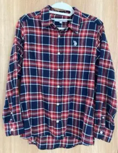 《新品未使用品》U.S.POLO ASSN. チェックシャツ 長袖 M