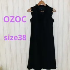 OZOC ブラック ノースリーブ ワンピース size38のサムネイル