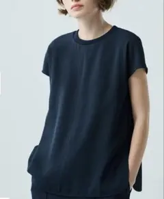 美品 INDIVI 半袖Tブラウス ライトブルー XL - メルカリ