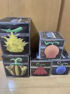 ワンピース　悪魔の実ルームライト　5点セット