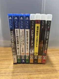 PS4/PS3ソフト8本セット（TITANFALL 2 他）