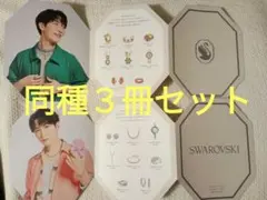 追加可【３冊セット】スワロフスキー　SWAROVSKI　リーフレット　渡辺翔太