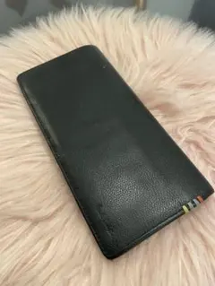 ポールスミス 長財布 黒 レザー メンズ 定番