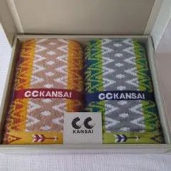 【新品未使用】CC KANSAI フェイスタオル 2枚セット