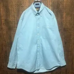 ひ*い様 80s チャップス　ラルフローレン 敬礼タグ　BDシャツ 　YE81