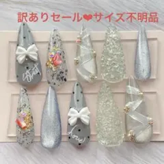 ギャルネイル❤︎ロングネイル❤︎ガーリーネイル❤︎リボンネイル❤︎マグネットネイル❤︎