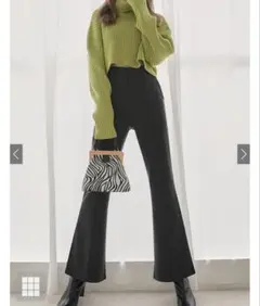 フロントタックフレアパンツ k8360t