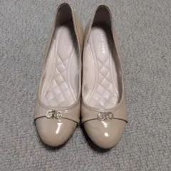 COLE HAAN ウェッジソール パンプス ベージュのサムネイル