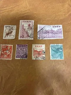 日本切手 7枚セット